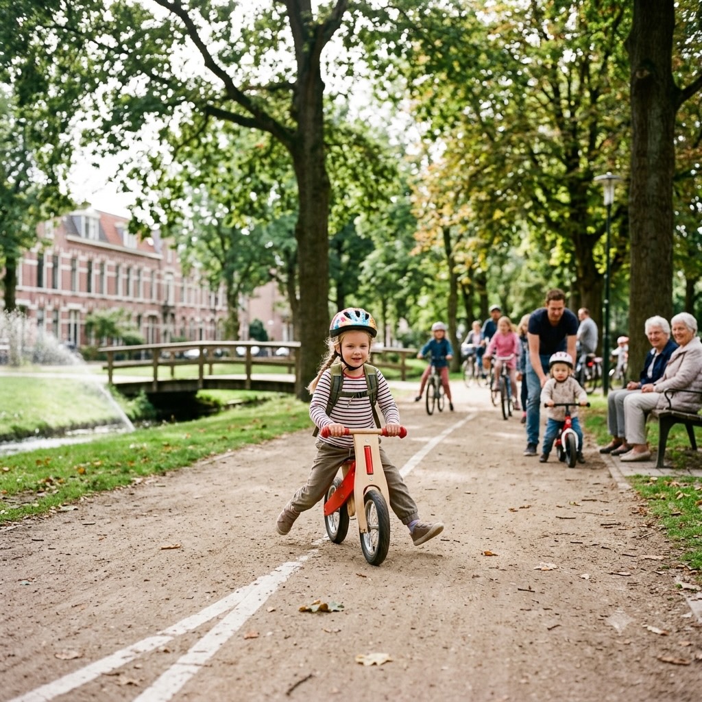 Bicicletta senza pedali