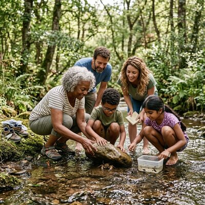 Creek Wading