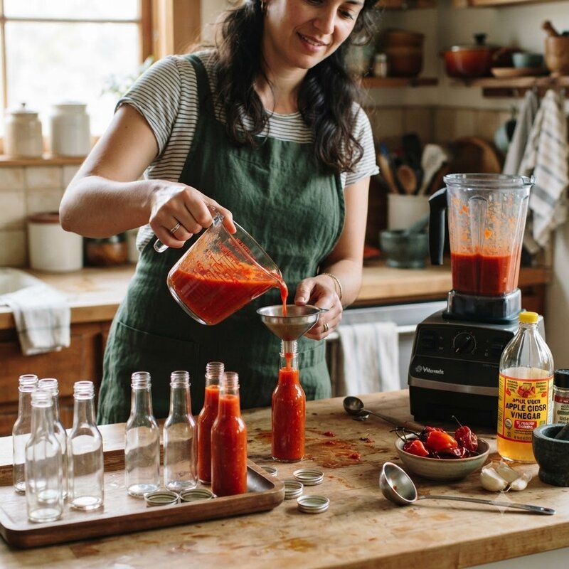 ทำซอสเผ็ด