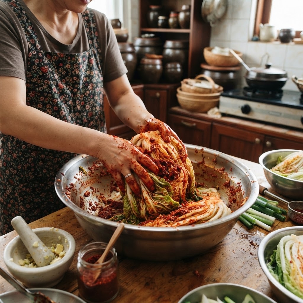김치 만들기
