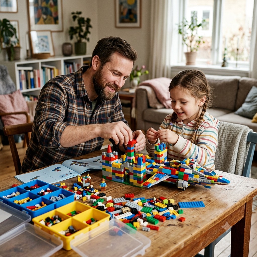 LEGO-byggande
