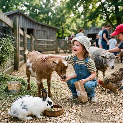 Petting Zoo Visit
