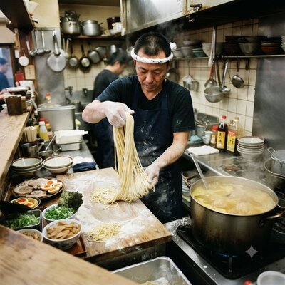 Příprava ramen