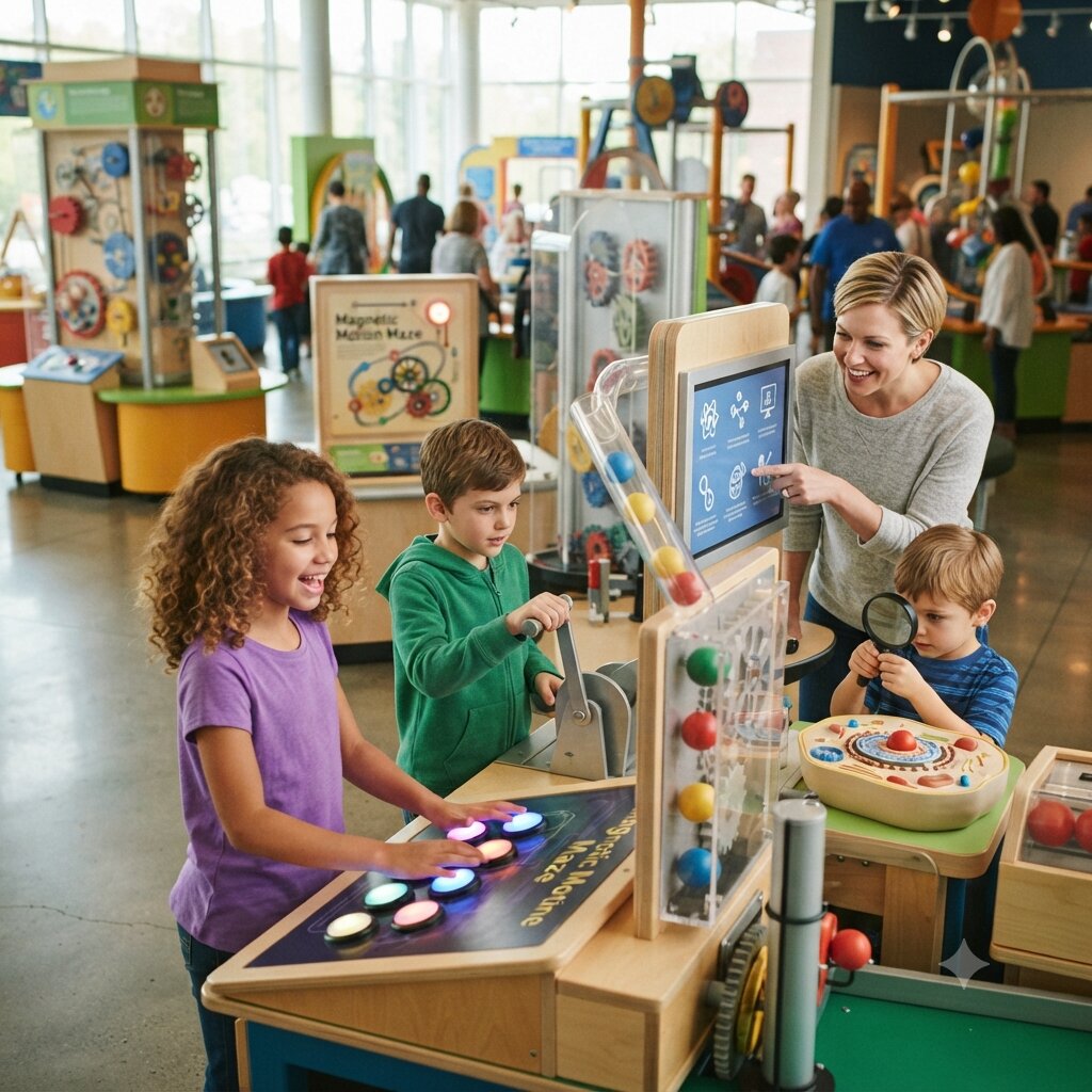 Visiter un centre de sciences interactif