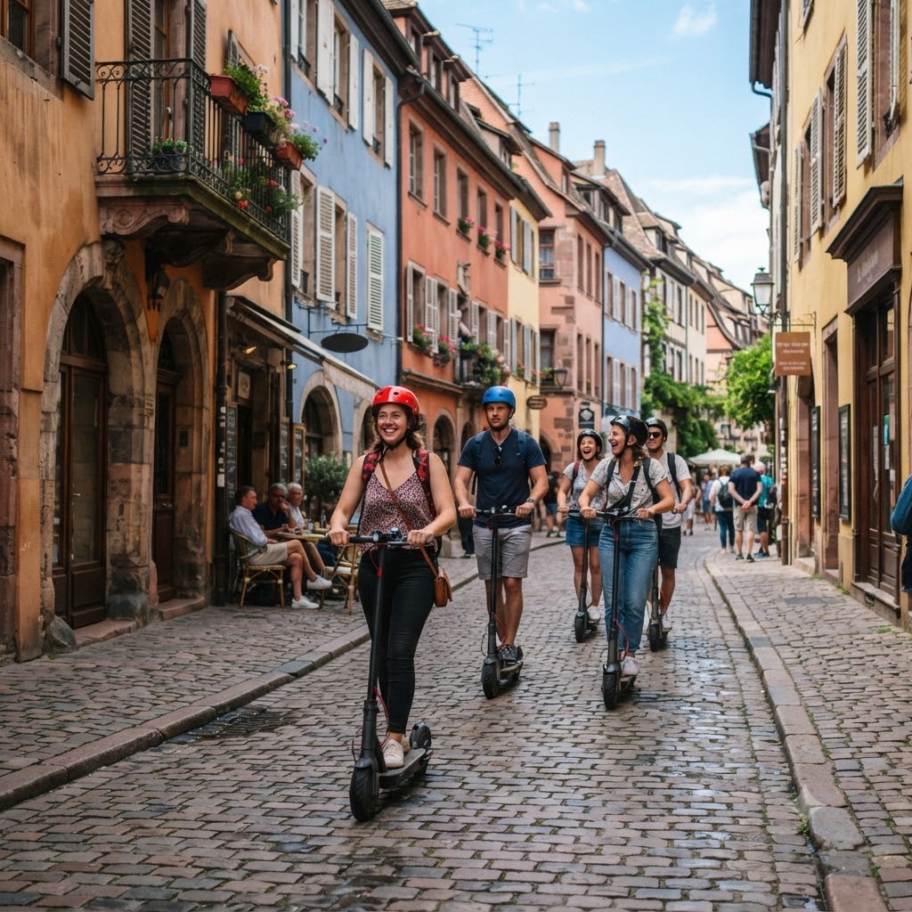 Tour de la ciudad en scooter