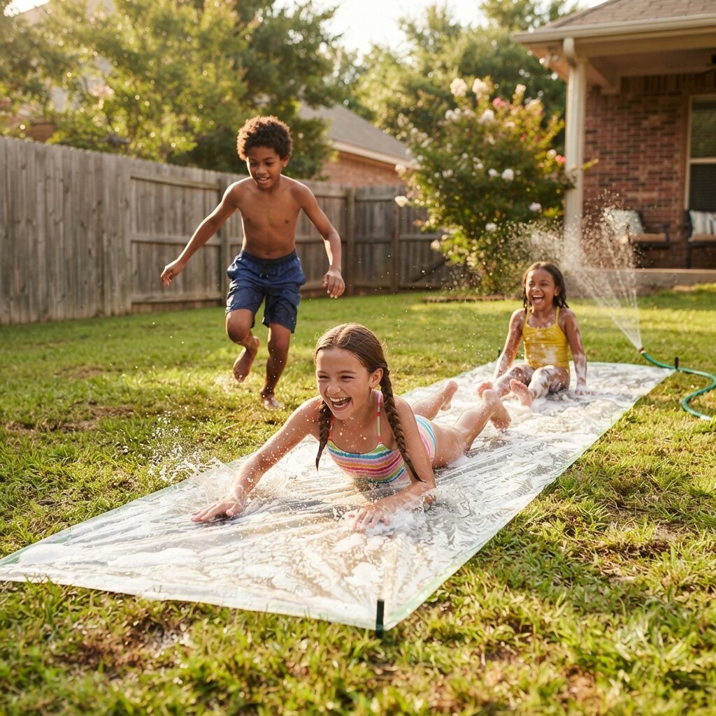 Tapis glissant d'eau (Slip and Slide)