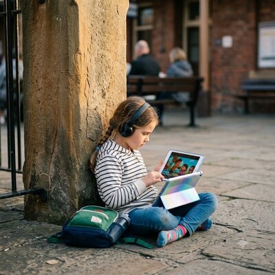 Sorozatnézés tableten